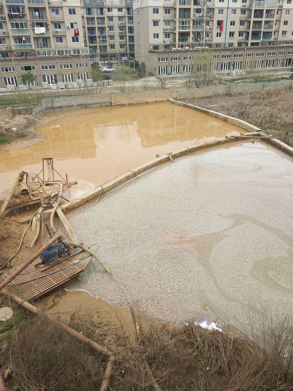 陈巴尔虎沉淀池淤泥清理-厂区废水池淤泥清淤